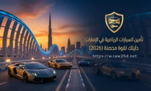 تأمين السيارات الرياضية في الإمارات: دليلك لقوة محصنة (2026)