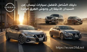 دليلك الشامل لأفضل سيارات نيسان : من السيدان الأنيقة إلى وحوش الطرق الوعرة